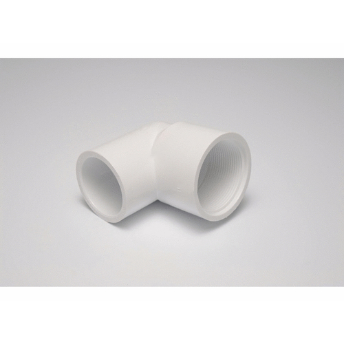 Dura Plastics Products Inc 411-007 .75" X .75" White Sch 40 Pvc 90 Degree Street Elbow Spg X Fipt