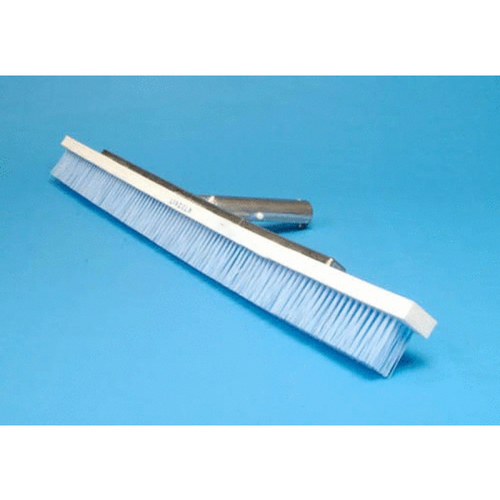 A&B BRUSH MANUFACTURING CORP 4010 24" Blue Nylon Bristle Straight Aluminum Wall Brush