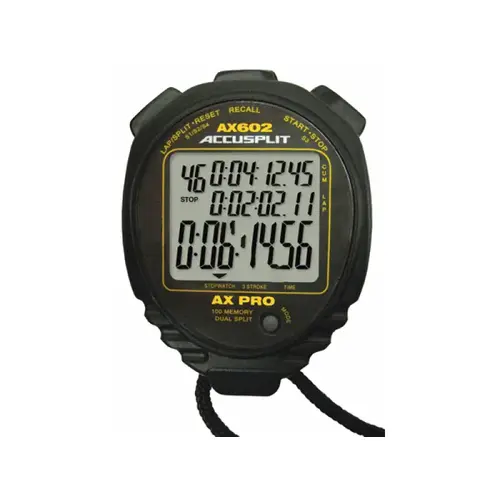 ACCUSPLIT INC AX602 Accusplit Ax602 Pro Memory Series Professional Stopwatch