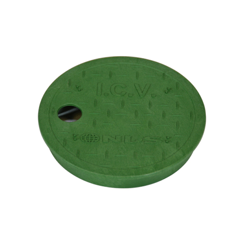 NATIONAL DIVERSIFIED SALES INC 107CH 7" Round Standard Series Green Valve Box Lid