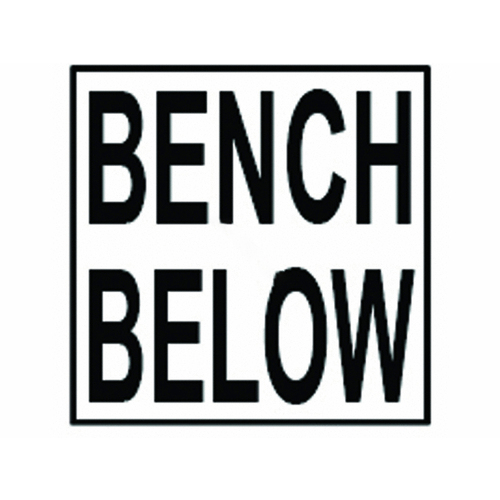 Non-skid Bench Below Depth Marker