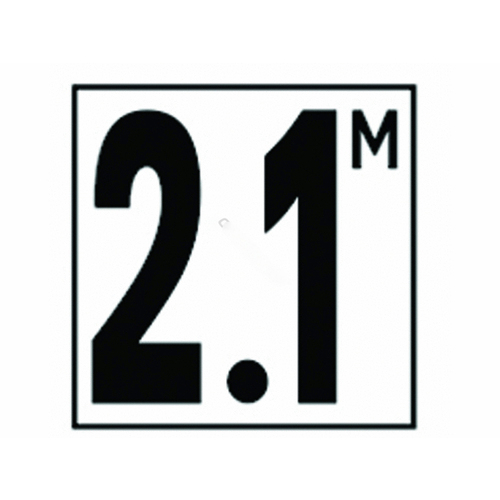 5in Non-skid Metric 2.1 M Depth Marker