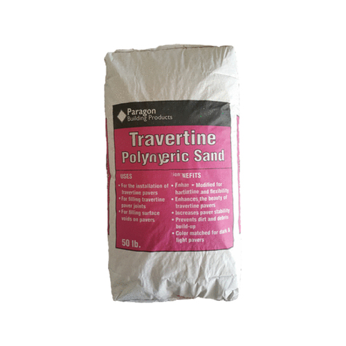 Paragon Building Products 35363 Silver Travertine Polymeric Sand 50lb Bag