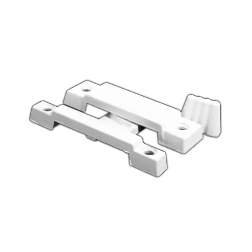 White Window Sash Lock with 2-1/4" Screw Holes - pack of 20