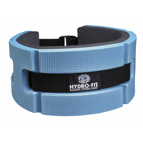 HYDRO-FIT AQUATIC FITNESS GEAR 165 Large Teal Classic Wave Belt With Buckle Closure