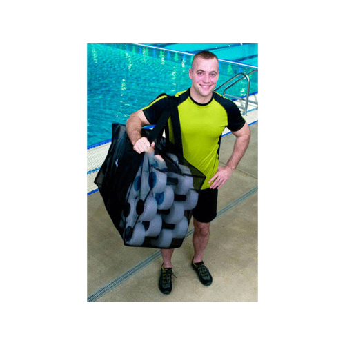 HYDRO-FIT AQUATIC FITNESS GEAR 906 20"h X 15"d X 36"w Black Facility Gear Bag