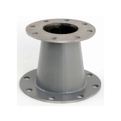 10" X 6" Stainless Steel Commercial Concentric Reducer For Lt Duty Pump System Gray