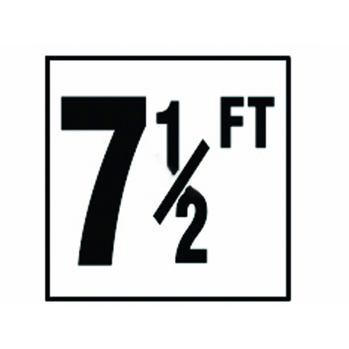 4in Smooth 7 1/2 Ft Depth Marker