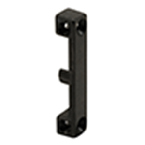 1/2" Wide Black Lock Keeper with 2-1/4" Screw Holes