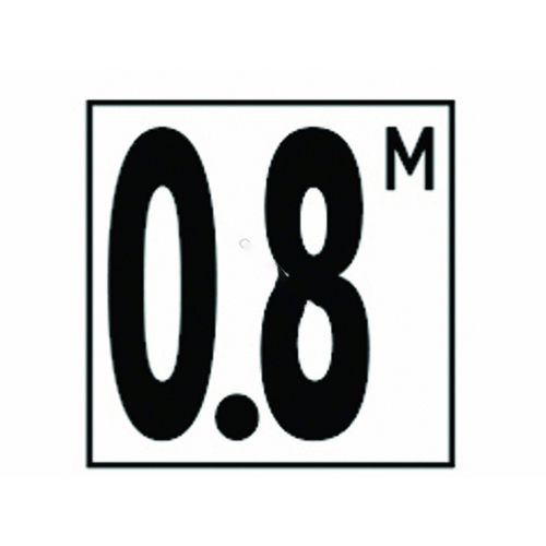 5in Smooth Metric 0.8 M Depth Marker