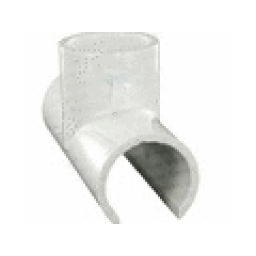 Dura Plastics Products Inc 463-010 1" X 1" White Sch 40 Pvc Snap Tee Snap X Slip
