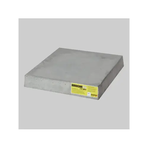 24" X 36" X 4" Hurricane Equipment Pad Gray