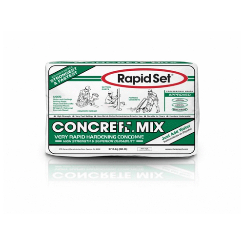 Green Bag 60# Rapid Set Concrete Mix