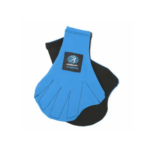 Medium Blue Wave Web Pro Gloves (1 Pair)