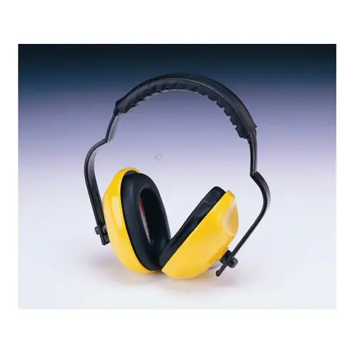 ZENPORT INDUSTRIES INC EM106 Yellow Anti-noise Ear Muffs W/ Adjust Headband