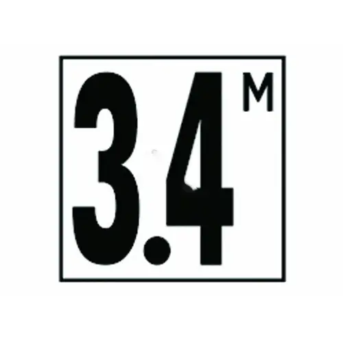 5in Smooth Metric 3.4 M Depth Marker