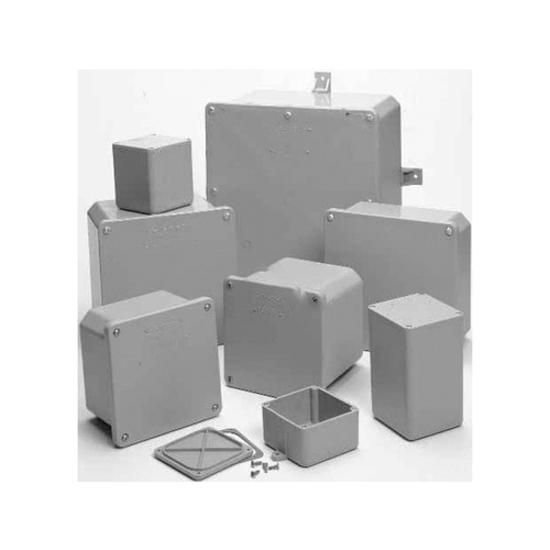 IPEX USA LLC 077698 Jb666 Junction Box 6'x6"x6" Gry Plastic