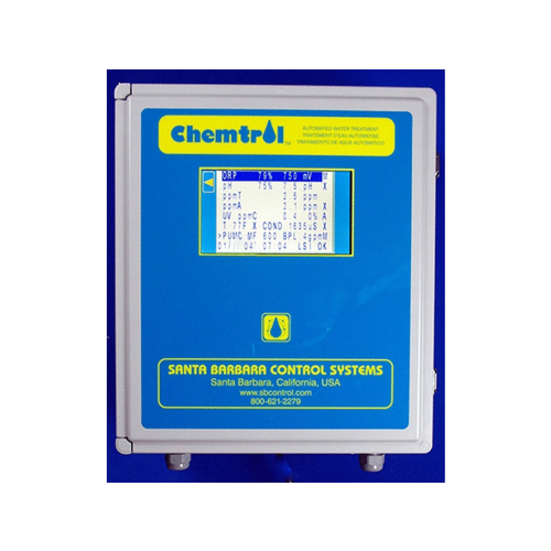 SANTA BARBARA CONTROL SYSTEMS PC7100 Pc7100 Programmable Controller With Dual Chlorine Sensors