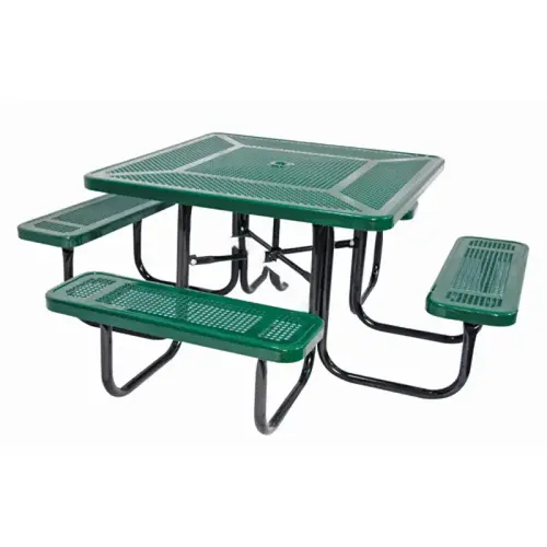 ULTRA PLAY SYSTEMS INC 358-P Standard Perforated 46" Ultrasite Square Table