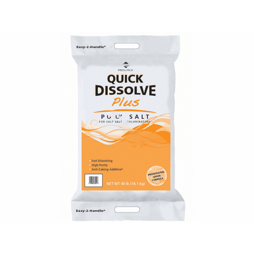 CARGILL SALT 110007672 40# Pros Pick Quick Dissolve Plus Pool Salt