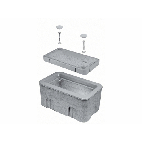 Oldcastle 1000005 B09 Concrete Box With Plastic Cap