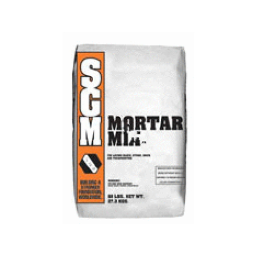 MMG Mortar Mix; 60 lb, Gray/White