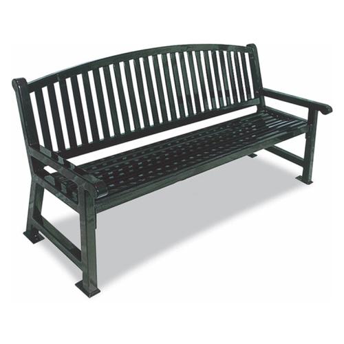 ULTRA PLAY SYSTEMS INC 922-B4 4' Savannah Bench Bow Back