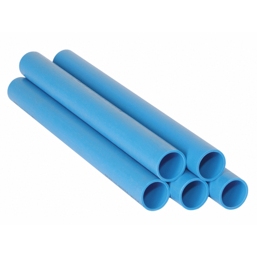 HYDRO-RAIN INC. BLP-100-SL-20 1" X 20' Blu-lock Sidr 15 Straight Pipe 100psi