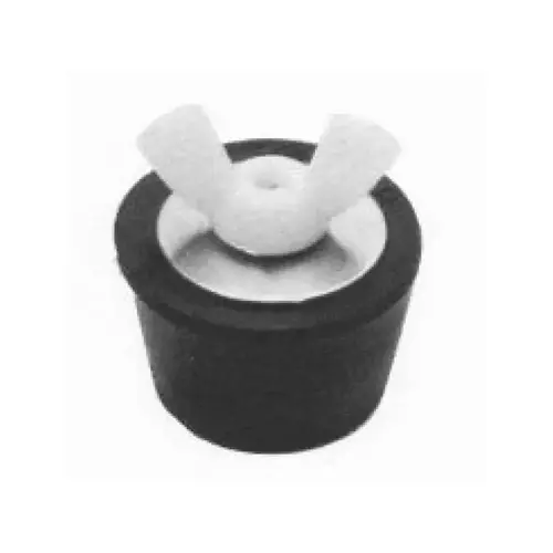 Technical Products #10C #10 1.5" Ftg Winter Plug W/ Green Wingnut