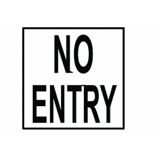 Smooth No Entry Depth Marker