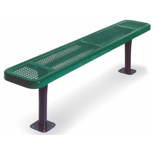 ULTRA PLAY SYSTEMS INC 942P-DP8 Portable Perforated 8' Ultrasite Bench W/o Back