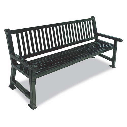 ULTRA PLAY SYSTEMS INC 922-S4 4' Savannah Bench Slat Back