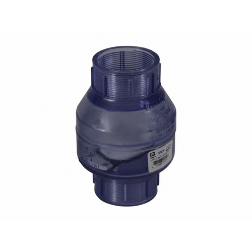 Nds 1" Pvc Swing Check Valve Fxf