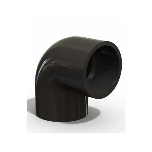 Black Pvc 90 Degree Elbow For Solar Pool Heater