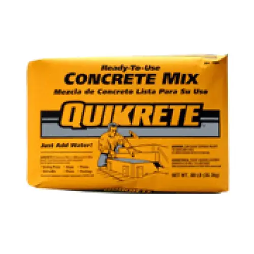 60# Quikrete Concrete Mix Gray to Gray-Brown