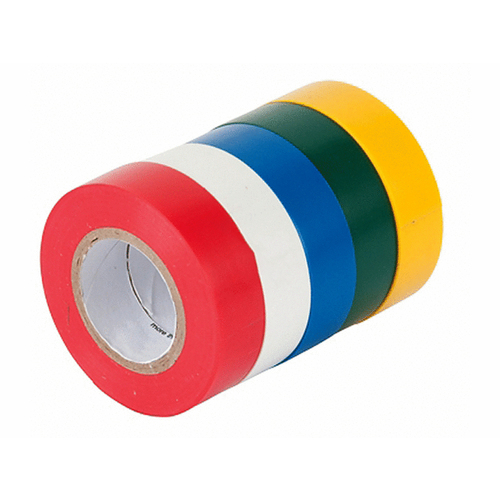 GB GTW-667P Electrical Tape, 66 ft L, 3/4 in W, PVC Backing, White