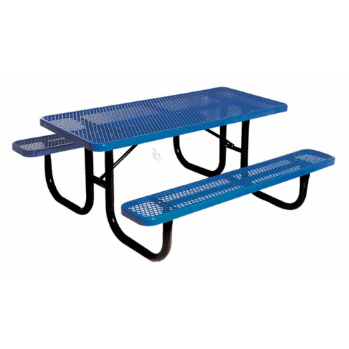 ULTRA PLAY SYSTEMS INC 238-P6 Std Perforated 6' Ultrasite Rectangle Table