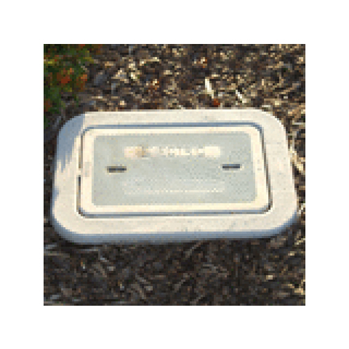 12" X 24" X 13" Concret Box With Plastic Cap