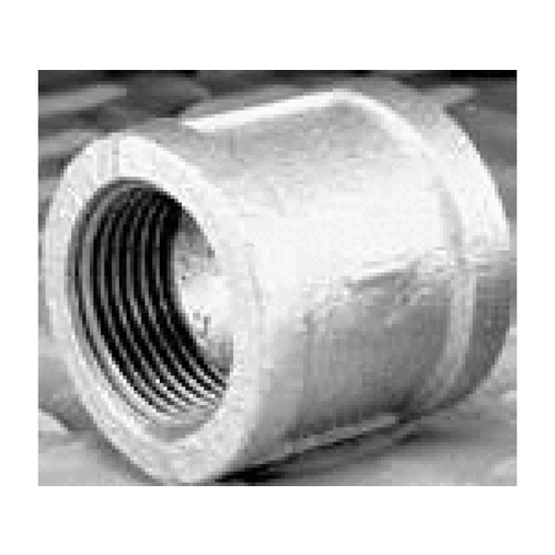 1" Galvanized Malleable Coupling, Color: Galvanized, Size: 1"