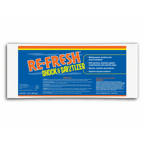 Refresh 25284 Refresh Shock & Sanitizer 59.5% White