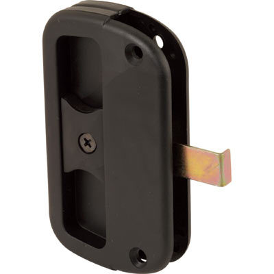 Black Sliding Screen Latch and Pull with 3" Screw Holes