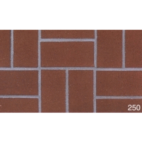 9/16" X 3-5/8" X 7-5/8" Havana Red Brick Tile