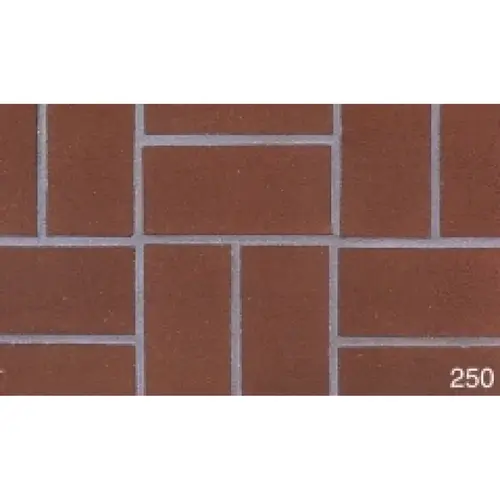 9/16" X 3-5/8" X 7-5/8" Havana Red Brick Tile