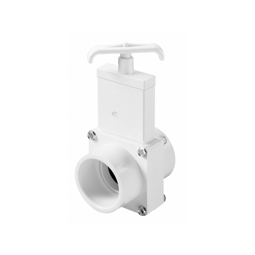 Magic Plastics 0101-15 1.5"s 3pc Slice Valve White