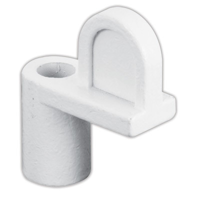 White 7/16" Diecast Window Screen Clips - Carded - pack of 8