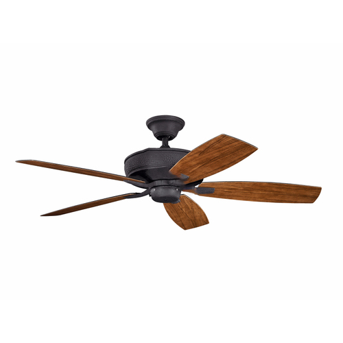 Kichler 52" Monarch Ii Patio Fan Black