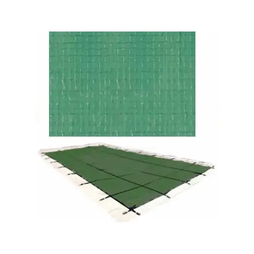 Safety Cover 2'r 18x36 Rec Solid W/pump Grn Green