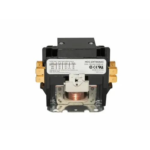 WESTERN SWITCHES & CONTROLS HCC2XT00AAC Contactors 2-pole 20/30a 120v