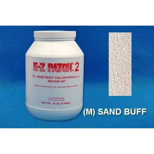 E-Z Products EZP-012 10 Lb E-z Patch 2 Pool Deck Repair Sand Buff