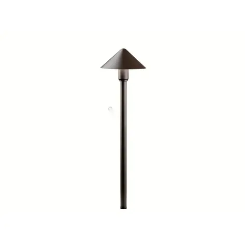 Fundamentals Textured Architectural Bronze Led Path Light 2700k